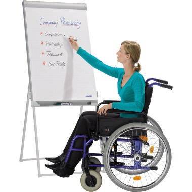 Franken Flipchart Standard Deluxe FC84 67x95cm hellgrau