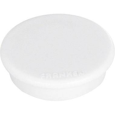 Franken Magnet HM20 09 rund 24mm weiß 10 St./Pack.