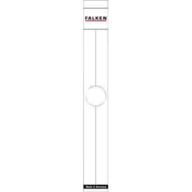 Falken Ordnerrückenschild 11287075 50mm weiß 10 St./Pack.