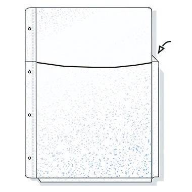 Hetzel Dokumentenhülle 226784 DIN A4 0,12mm tr 5 St./Pack.