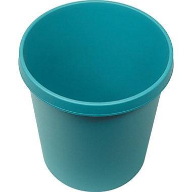 helit Papierkorb H6105852 31x32cm 18l rund Kunststoff grün