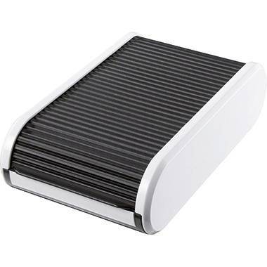 helit Visitenkartenbox H6218090 max. 300Karten schwarz weiß