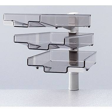 Hansa-Technik Schwenkflügler 5033002 DIN A4 3Schalen lichtgrau