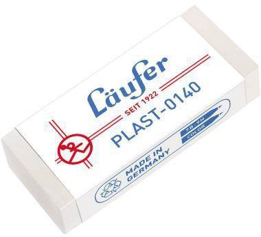 Läufer Radierer Plast 01400 Kunststoff transluzent