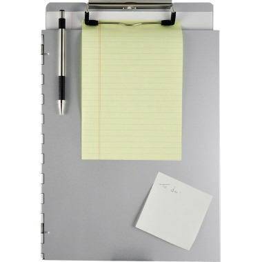 Saunders Klemmbrett 22017 225x325mm seitlich öffnend silber