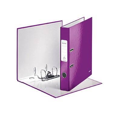 Leitz Ordner WOW 10060062 DIN A4 50mm Pappe violett