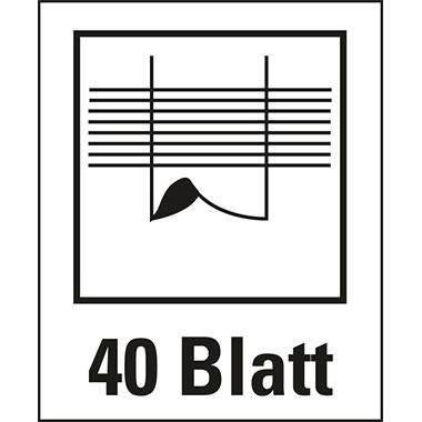 Leitz Registraturlocher NeXXt 51380035 max. 40Blatt Metall bl