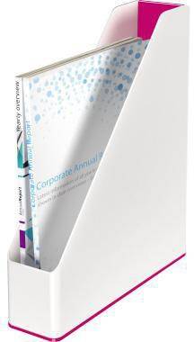 Leitz Stehsammler WOW 53621023 DIN A4 PS weiß/pink