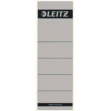 Leitz Ordneretikett 16420085 kurz/breit Papier grau 10 St./Pack.