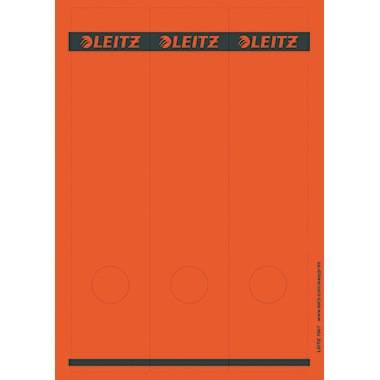 Leitz Ordneretikett 16870025 lang/breit Papier rot 75 St./Pack.