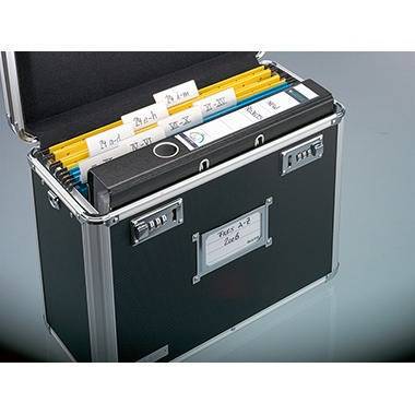 Leitz Hängebox 67140095 DIN A4 max. 30Mappen schwarz/chrom