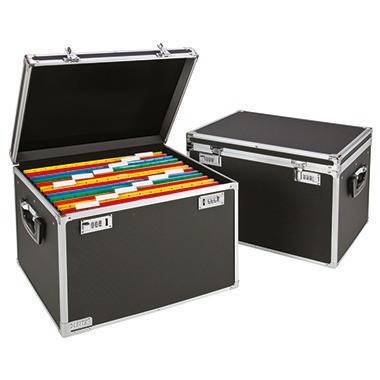 Leitz Hängebox 67140095 DIN A4 max. 30Mappen schwarz/chrom