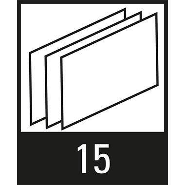 Leitz Hängebox 67160095 DIN A4 max. 15Mappen schwarz/chrom