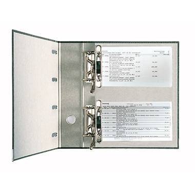 Leitz Doppelordner 10920000 2xDIN A5 quer 75mm Pappe schwarz