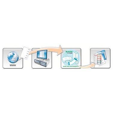 Leitz Register 12930000 DIN A4 1-10 volle Höhe PP farbig/transparent