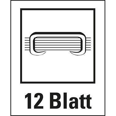 Leitz Heftzange Juwel 2000 55570082 max. 12Blatt Metall nickel