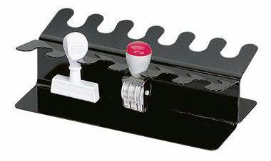 MAUL Stempelträger 5221290 12fach gerade Metall schwarz