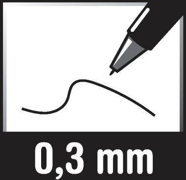 PILOT Tintenroller FriXion Point 2264001 0,3mm Kappenmodell sw