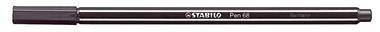 STABILO Faserschreiber pen 68/46 1mm Rundspitze schwarz