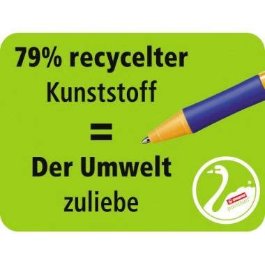 STABILO Kugelschreiber pointball 6030/36 0,5mm Druckmechanik grün