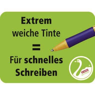 STABILO Kugelschreiber pointball 6030/6 0,5mm sortiert 6 St./Pack.