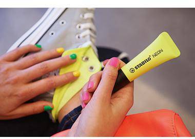 STABILO Textmarker NEON 72/4-1-5 2-5mm sortiert 4 St./Pack.