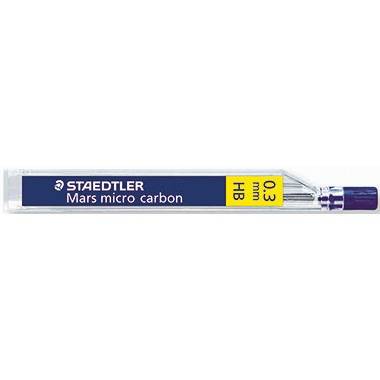 STAEDTLER Feinmine Mars micro carbon 250 03-HB 0,3mm 12 St./Pack.