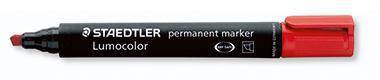 STAEDTLER Permanentmarker Lumocolor 350-2 1-5mm Keilspitze rot