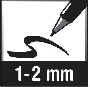 Schneider Permanentmarker Maxx 240 124001 1-2mm Rundspitze schwarz