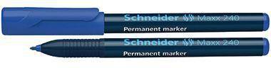 Schneider Permanentmarker Maxx 240 124003 1-2mm Rundspitze blau