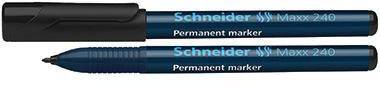 Schneider Permanentmarker Maxx 240 124001 1-2mm Rundspitze schwarz