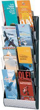 Paperflow Wandprospekthalter INTEGRAL 4065X4.35 DIN A5 alu