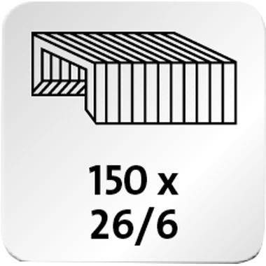 NOVUS Heftgerät B2 020-1259 max. 25Bl. Metall/Kunststoff grau