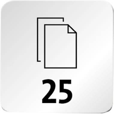 NOVUS Heftgerät B2 020-1260 max. 25Bl. Metall/Kunststoff blau