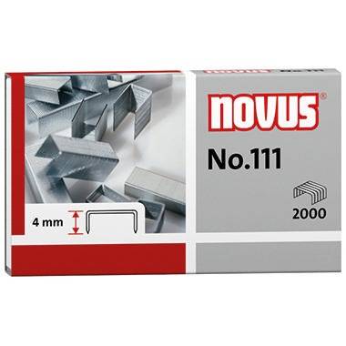 NOVUS Heftklammer No. 111 042-0036 verzinkt 2.000 St./Pack.