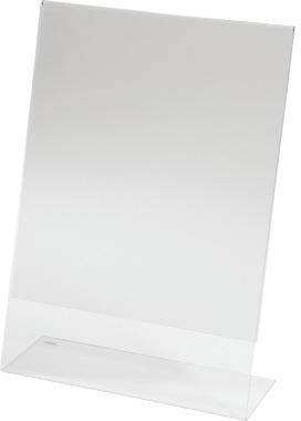 Sigel Tischaufsteller TA210 DIN A4 213x302mm L-Form Arcyl glasklar