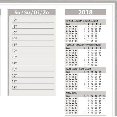 Sigel Schreibunterlage Protect HO366 595x410mm 40Bl