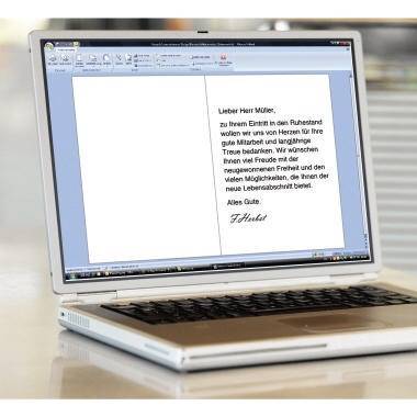 Sigel Faltkarte Trio DS610 10 St./Pack. +Umschl.