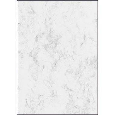 Sigel Marmorpapier DP396 DIN A4 200g grau 50 Bl./Pack.