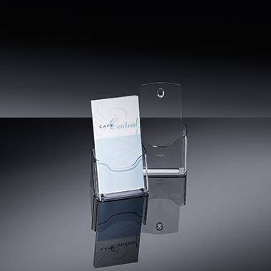 Sigel Prospekthalter LH113 für DIN lang 1Fach Acryl glasklar