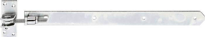 Ladenband B.40mm L.460x40mm S.5mm STA galv.verz.d.pass.verstellb.um 30mm GAH