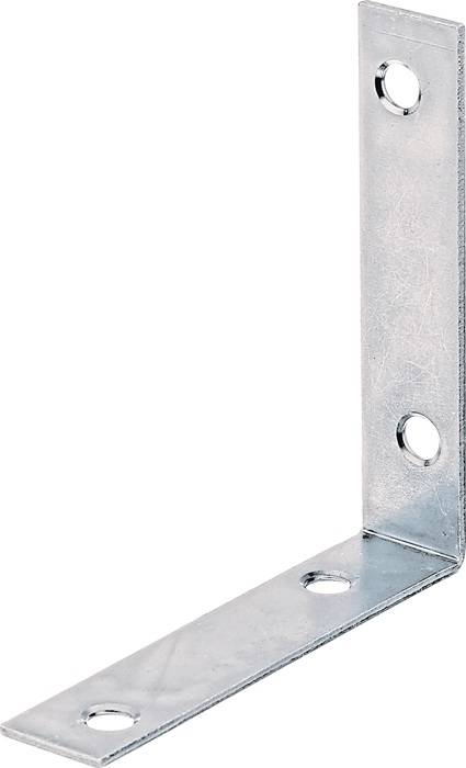 Stuhlwinkel L.75x75mm B.16mm S.1,75mm STA sdmverz.Loch-D.5,5mm GAH 50 Stück