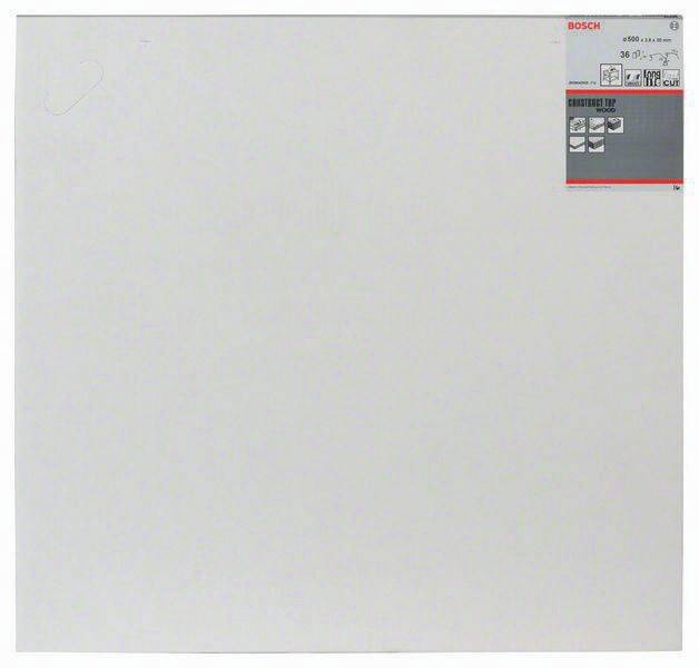 Kreissägeblatt AD 500mm Z.36 HB Schnitt-B.3,8mm BOSCH