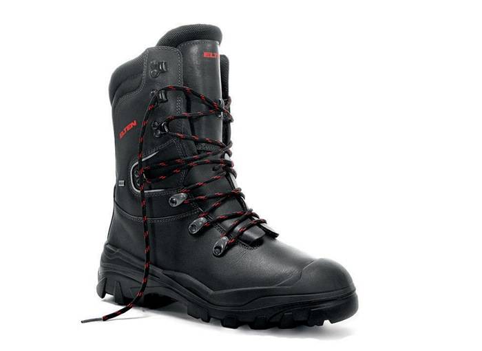 Forstsicherheitsstiefel Aborist GTX Gr.40 schwarz Waterproof-Rindleder
