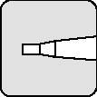 Sicherungsringzange A 0 f.Wellen D.3-10mm pol.TECWERK