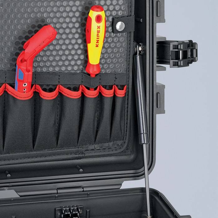 Werkzeugkoffer Robust 45 leer Leerkoffer staub-,wasserdicht,rollb.KNIPEX