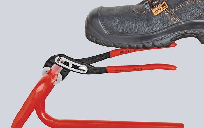 Wasserpumpenzange Alligator® L.300mm Spann-W.60mm pol.Ku.-Überzug KNIPEX