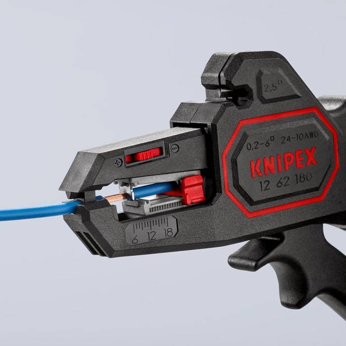 Automatikabisolierzange L.180mm 0,2-6 (AWG 24-10) mm² KNIPEX