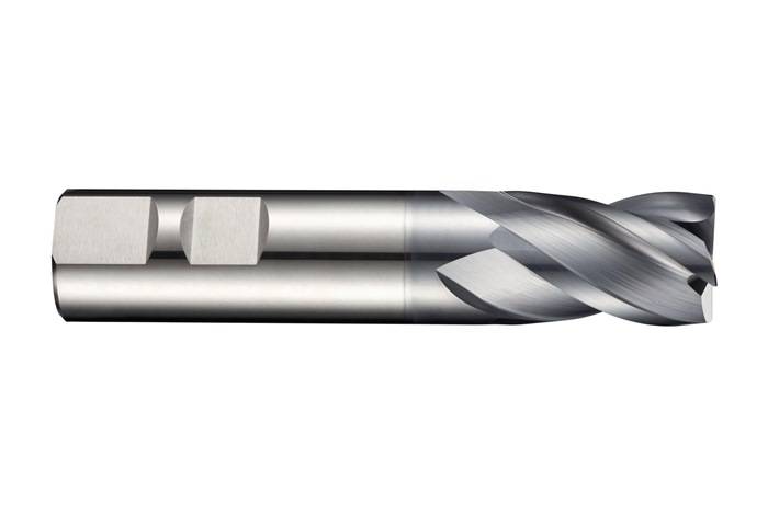 Schaftfräser S804HB DIN 6527K D.25mm Gesamt-L.121mm Schneiden-L.32mm HM AlCrN 34