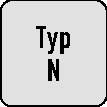 Spiralbohrer DIN 8037 TypN D.8mm HM HA TECWERK